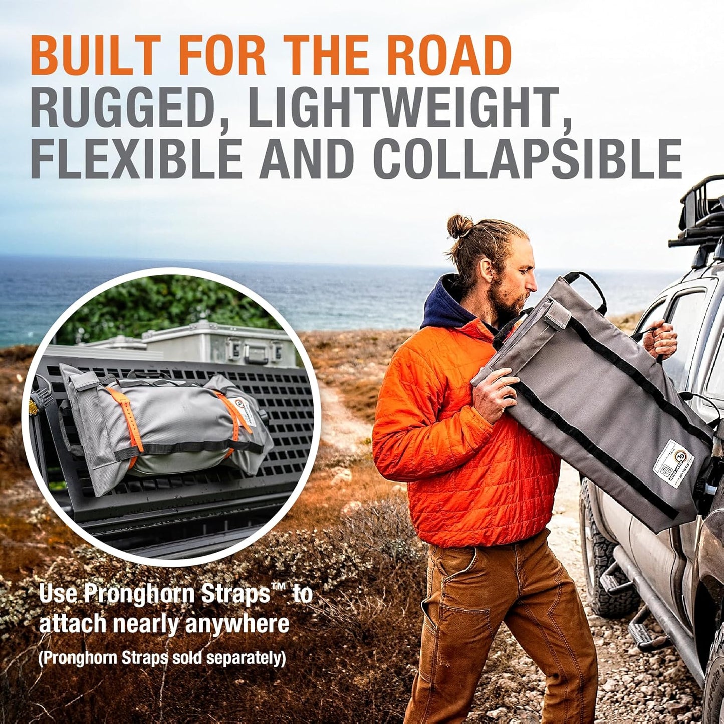 Giant Loop Armadillo Bag, Utility Bladder for Safe Transport and Storage of Powersports and Automotive Fluids, for Motorcycles, UTVs and ATVs, 2-Gallon