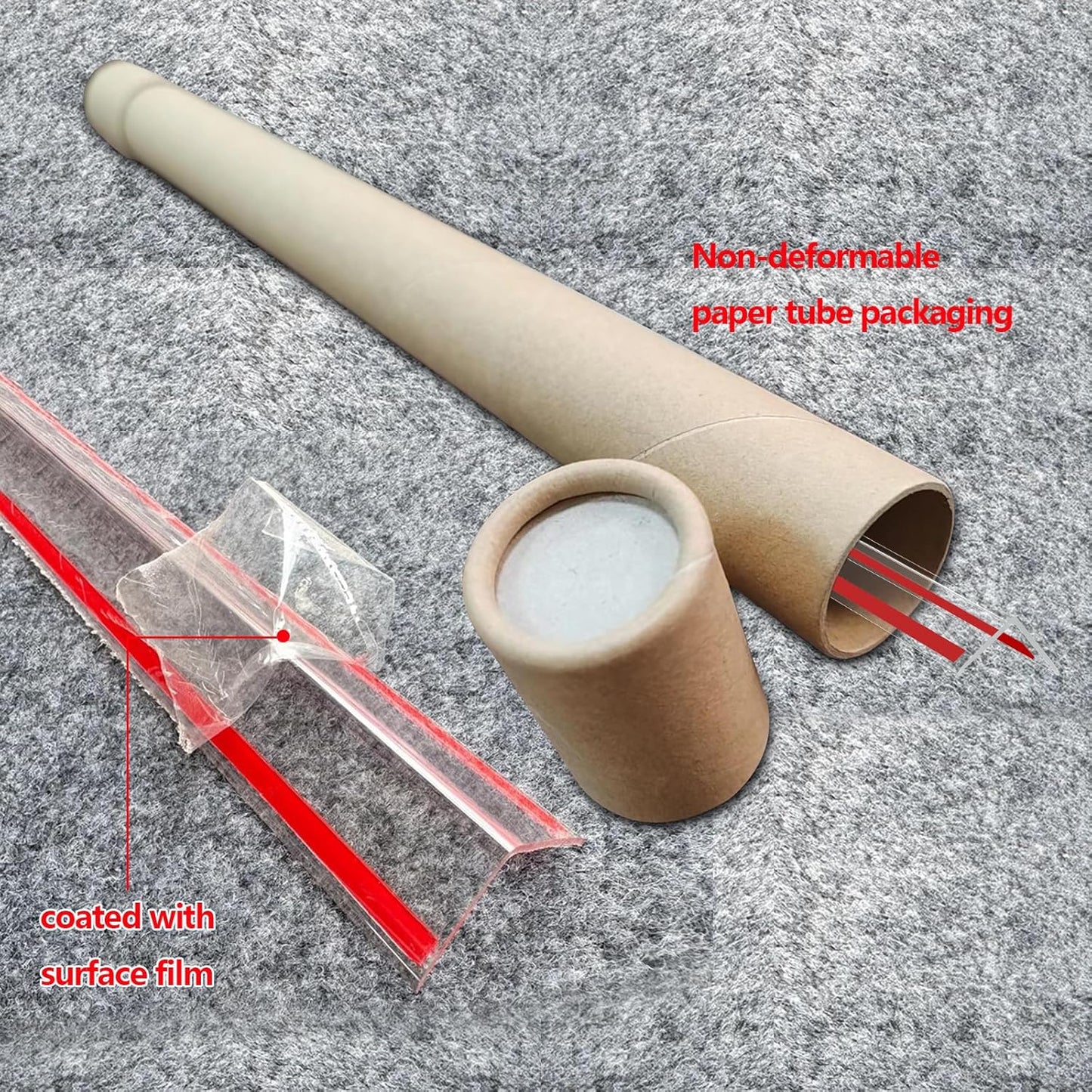 Wall Corner Protector - 4PCS, 39.4"x1.18" - Self Adhesive Clear Corner Protectors for Walls, Cabinet Doors, Edge Protector Trim; Easy to Install Corner Guards for Walls (120cm x 3cm)