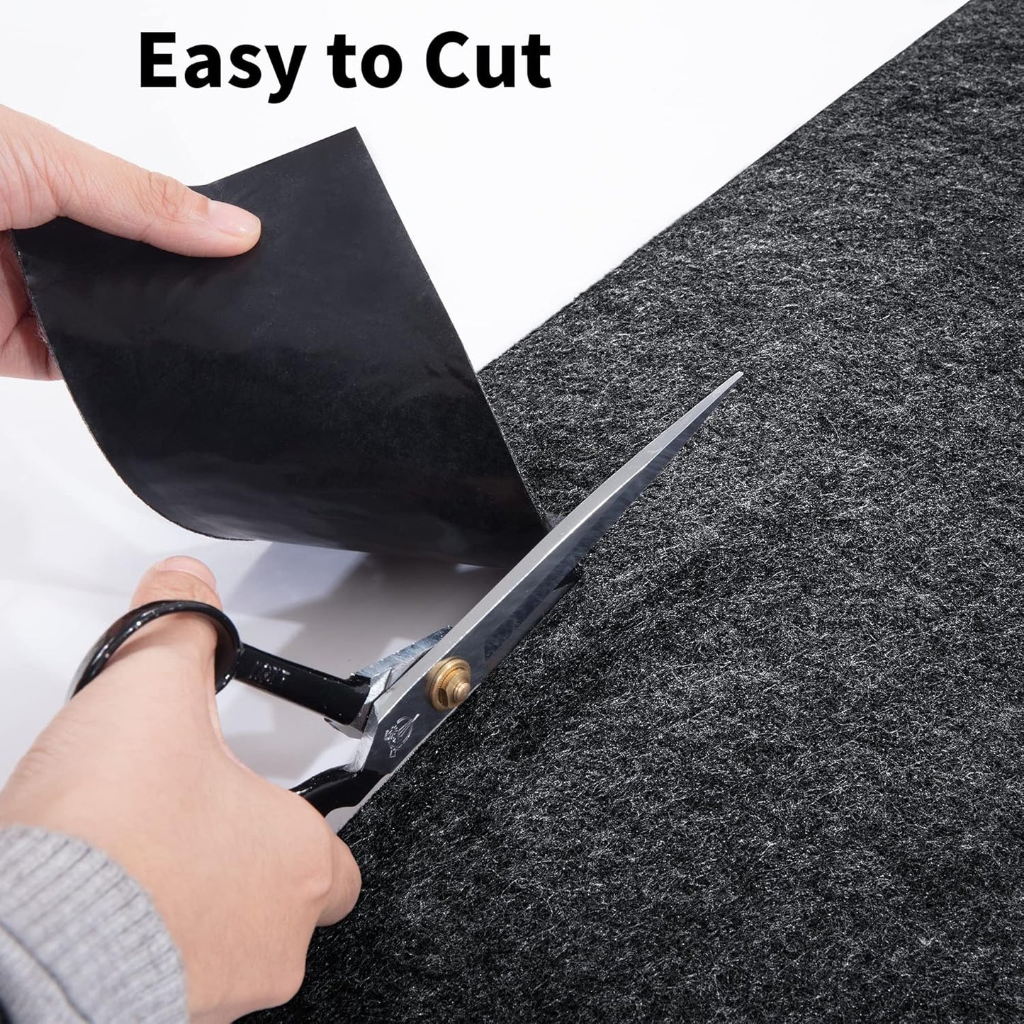 HOMBYS Extra Large Garage Floor Mats for Under Car, Dark Grey Garage Flooring Rug, Motorcycle Oil Spill Mat, Absorbent Oil Garage Parking Mat 8’10" x22', Non Slip and Waterproof Backing